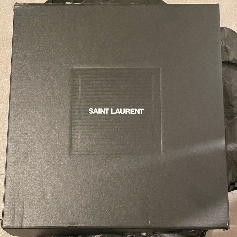 Saint Laurent - Hightop Sneakers - Size 7 US Mens - Leopard Print - Size 40 IT - Picture 3 of 10
